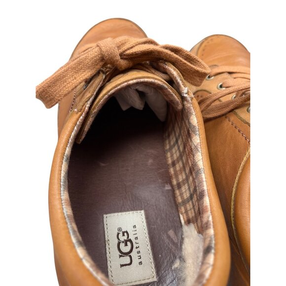 UGG Australia mens brown leather oxford sneaker hybrid shoes sz 11 SKU 9973 main image 13